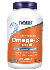 Omega-3 Fiskolja – Molekylärt Destillerad framsida