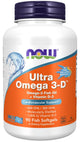 NOW Foods Ultra Omega 3-D With Vitamin D-3 framsida