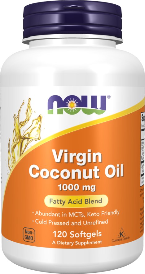 Virgin Kokosolja – 1000 mg per kapsel framsida