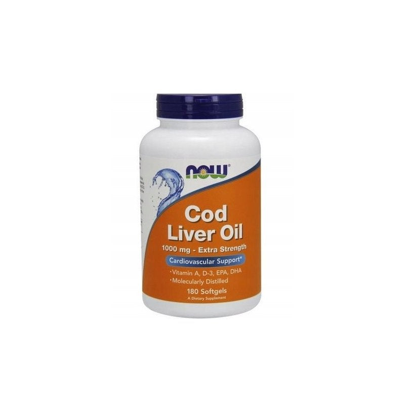 Now Foods - Kalajauheöljy, 1000mg (180 Kapselia)