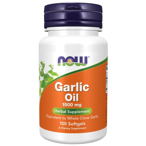 Garlic Oil – 1500 mg framsida