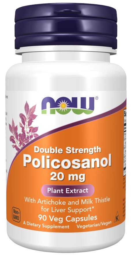 NOW Foods - Policosanol 20mg - 90 Vcaps