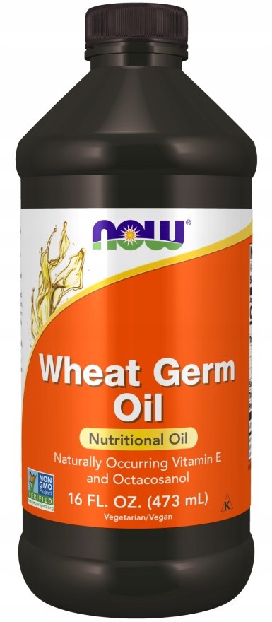 NOW Foods Wheat Germ Oil baksida näringsfakta