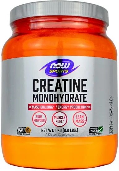 Creatine Monohydrate – Rent pulver baksida