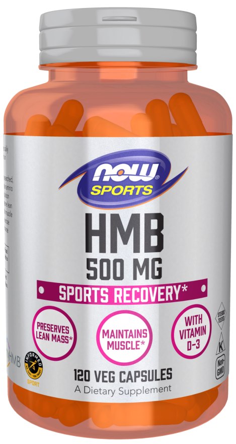 NOW Foods - HMB - 500mg - 120 Vcaps