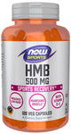 NOW Foods - HMB - 500mg - 120 Vcaps
