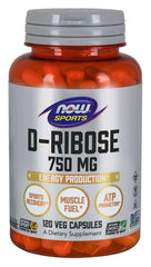 D-Ribose baksida med näringsinformation