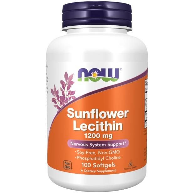 Now Foods - Solsikke Lecithin Sgels