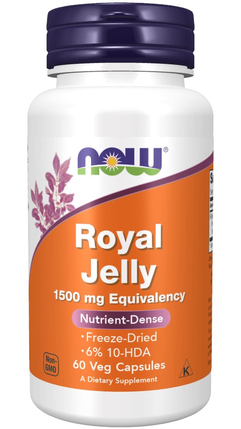 NOW Foods Royal Jelly framsida