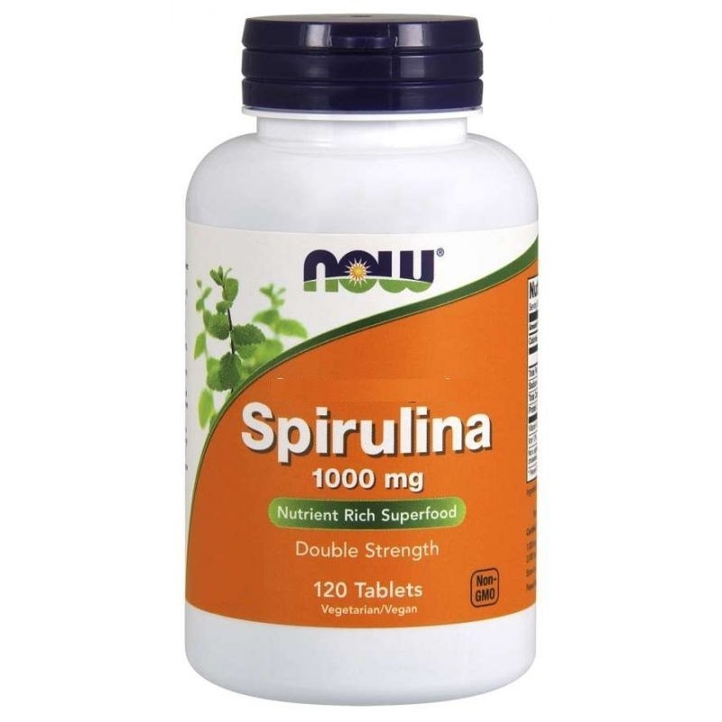 NOW Foods - Spirulina, 500 mg - 500 tabletter