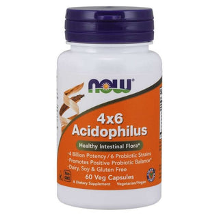NOW Foods 4X6 Acidophilus framsida
