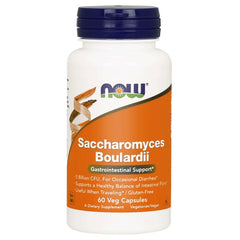 NOW Foods - Saccharomyces Boulardii baksida