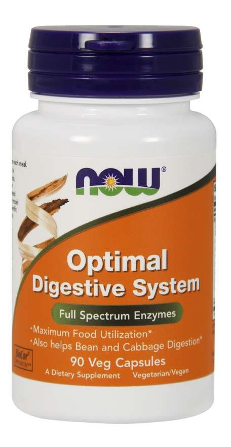 NOW Foods Optimal Digestive System framsida