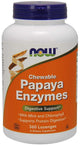 Now Foods - Papaya Enzyme, Gummies - 360 Lozenges