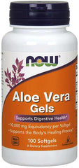 Aloe Vera 10,000 – 100 mjuka kapslar framsida