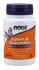 NOW Foods - Lutein & Zeaxanthin - 60 Sgels