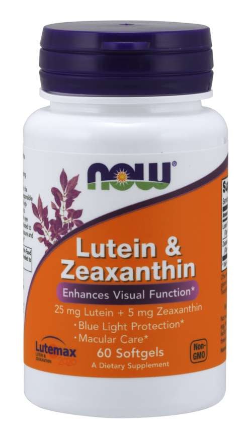NOW Foods - Lutein & Zeaxanthin - 60 Sgels