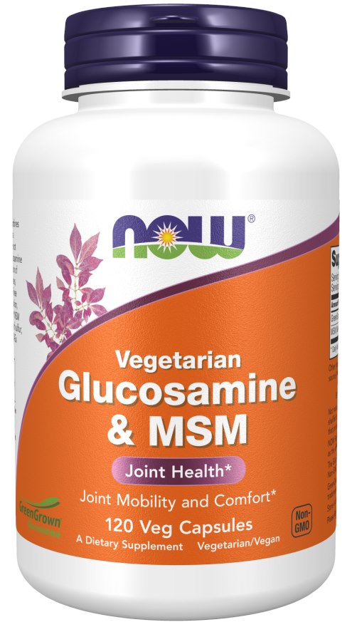 Now Foods Glucosamine & MSM ingredienser lista