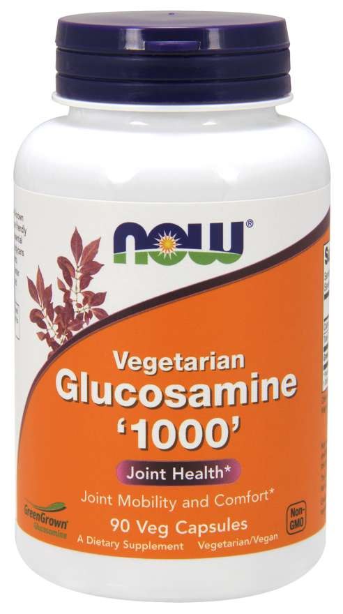 Now Foods - Glucosamine 1000 Vegetarisk - 90 Kapsler