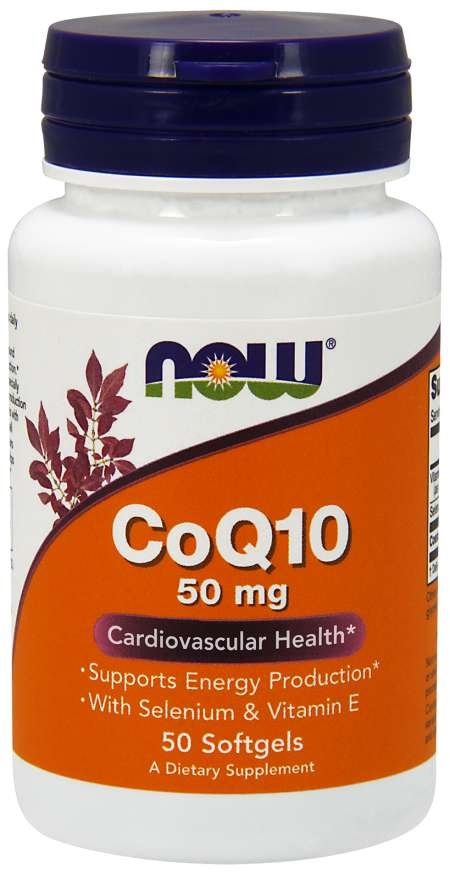 CoQ10 med selen & vitamin E baksida
