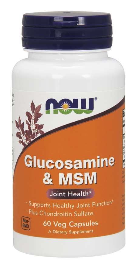 Now Foods - Glucosamine & MSM - 60 Caps