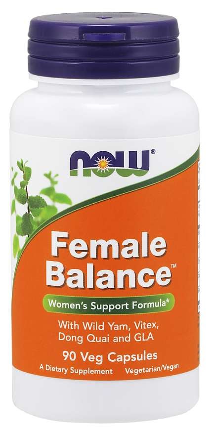 Female Balance – Växtextrakt för kvinnohälsa framsida