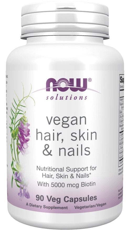 Vegan Hair, Skin & Nails 90 kapslar framsida