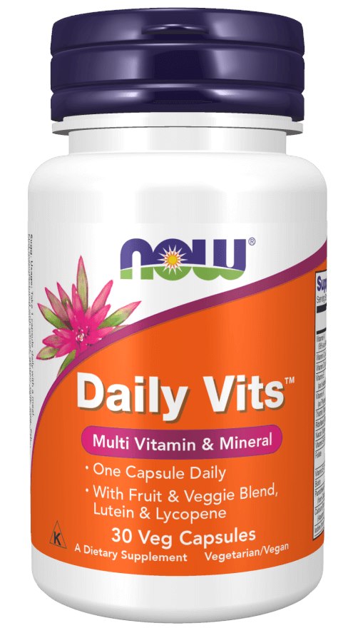Now Foods Dagliga Vitaminer framsida