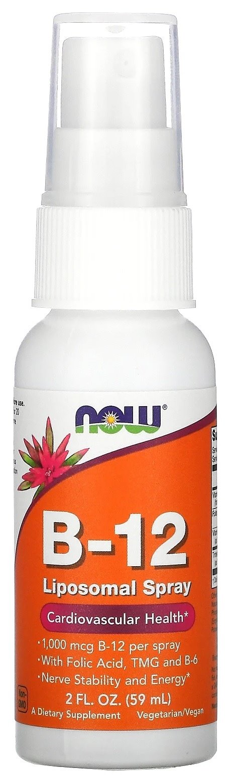 B-12 Liposomal Spray förpackning övrig sida