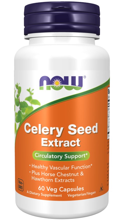 Celery Seed Extract 60 växtbaserade kapslar framsida