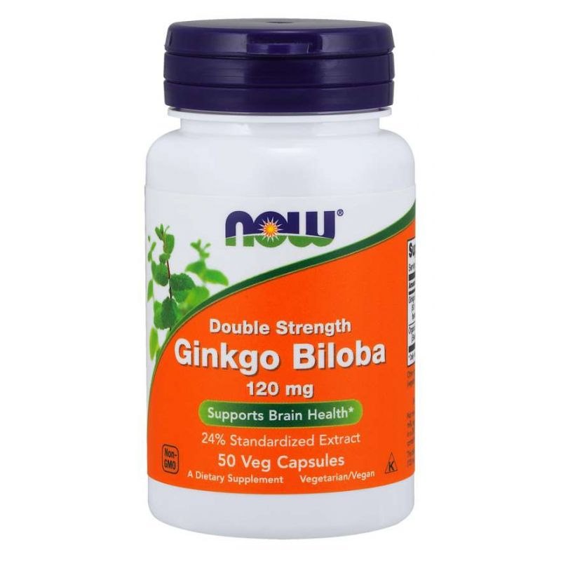 Now Foods Ginkgo Biloba kapslar