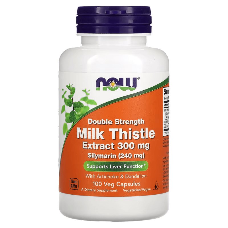 NOW Foods - Milk Thistle Extract - 750mg Maximum Strength - 90 Vcaps