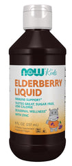 Now Foods - Elderberry Liquid For Kids - 237ml