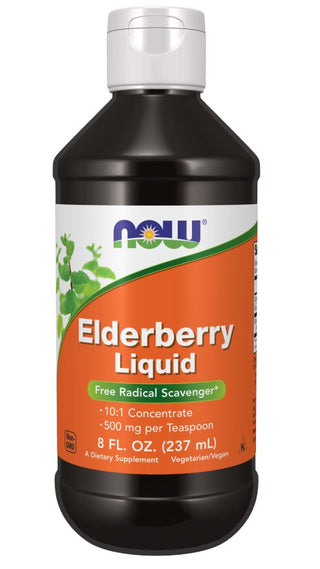 Elderberry Liquid – 500 mg per tesked framsida