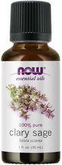 NOW Foods Clary Sage Oil framsida