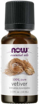 NOW Foods - Essential Oil, Vetiver Oil - 10ml