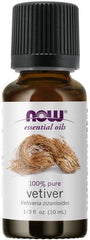 NOW Foods - Essential Oil, Vetiver Oil - 10ml