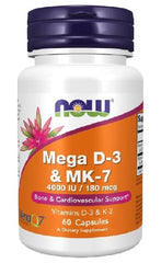 Mega D-3 & MK-7 ingredienser & dosering