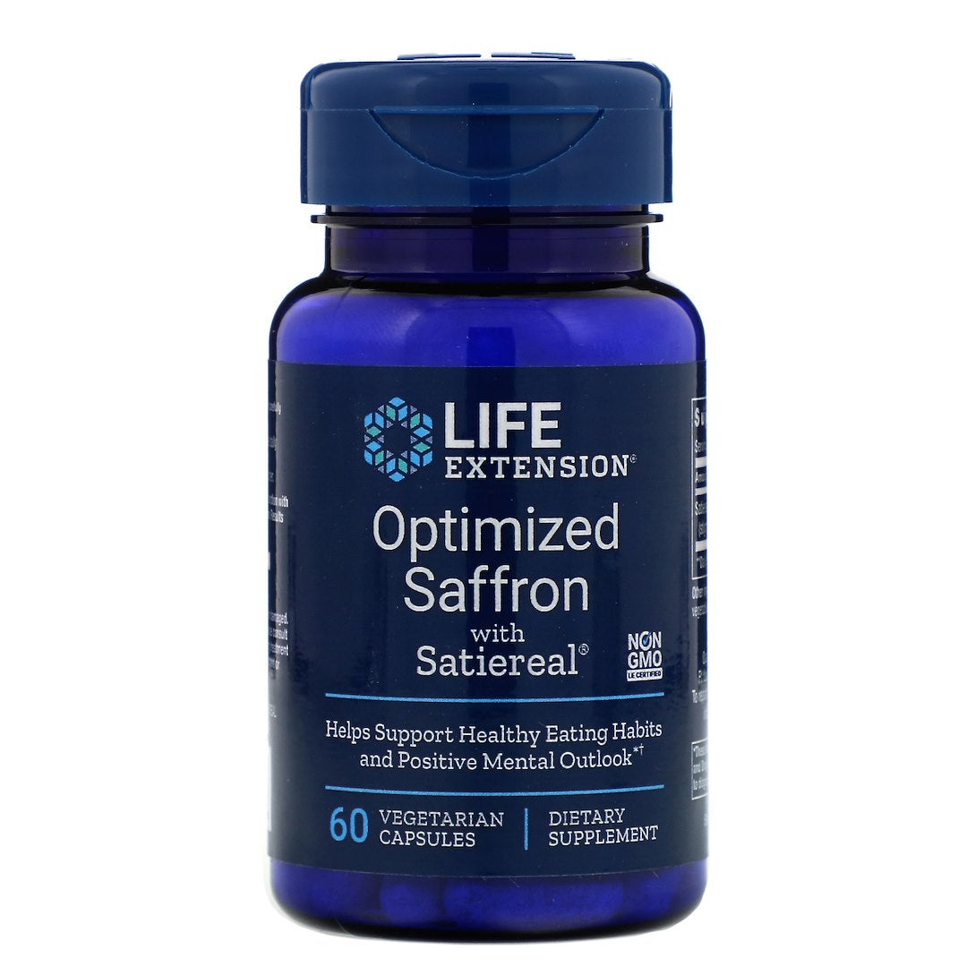 Life Extension Optimized Saffron With Satiereal framsida