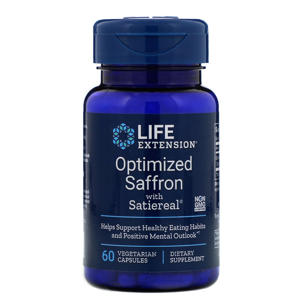 Life Extension Optimized Saffron With Satiereal framsida