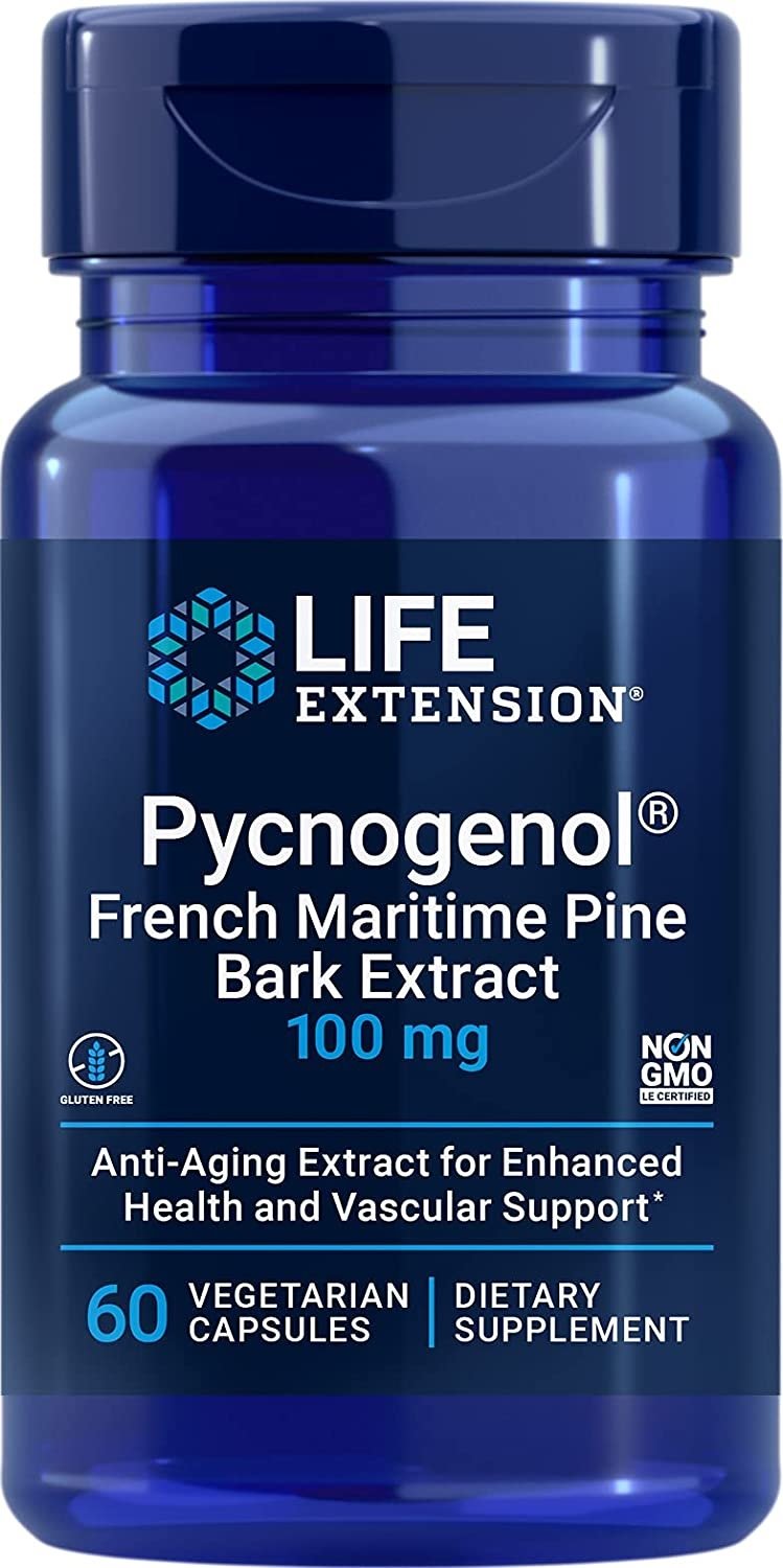 Life Extension - French Maritime Pine Bark Extract 100mg - 60 Caps