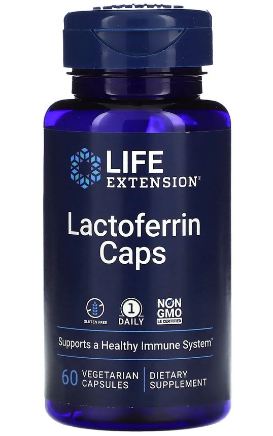 Life Extension - Lactoferrin - 60 Caps