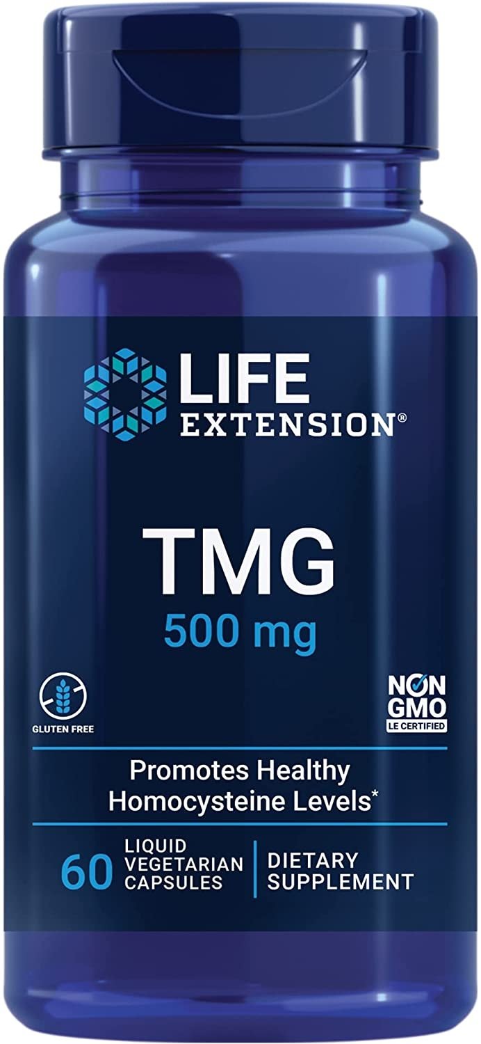 Life Extension - TMG, 500mg - 60 Liquid Vcaps