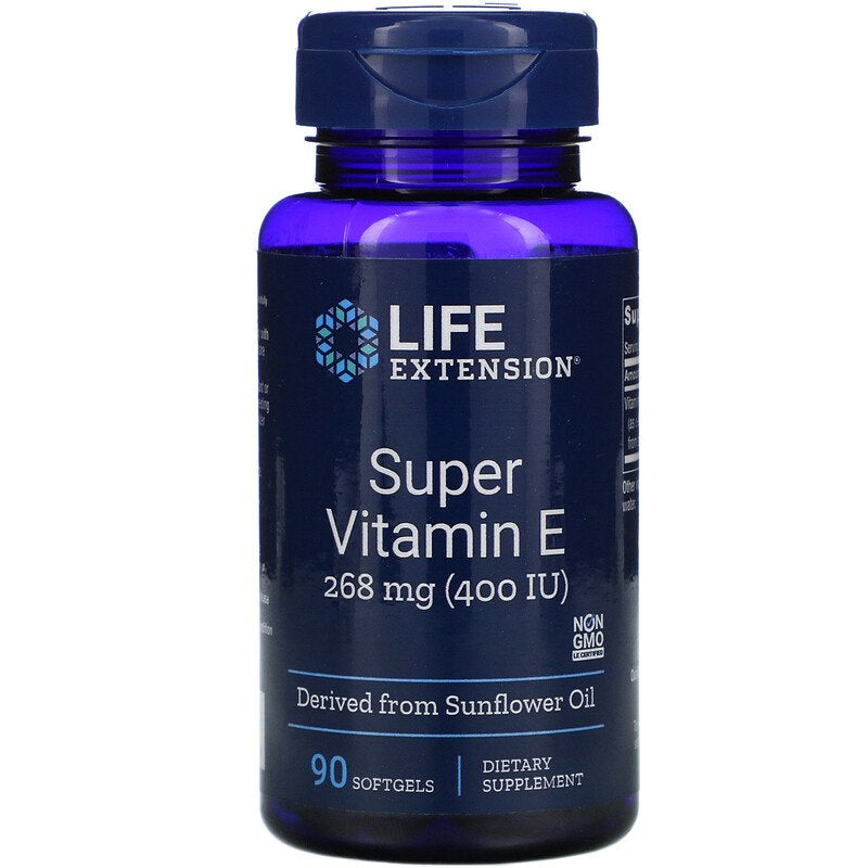 Life Extension Super Vitamin E framsida