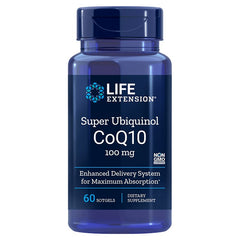 Life Extension Super Ubiquinol CoQ10 100mg framsida