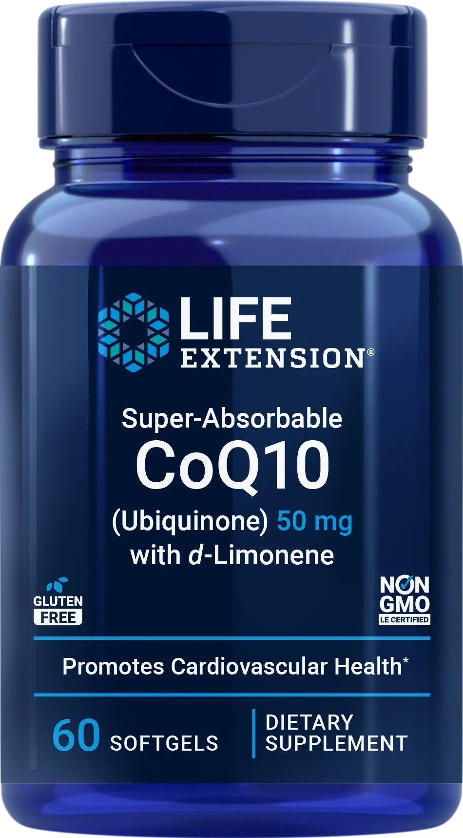 Life Extension Super-Absorbable CoQ10 öppen förpackning