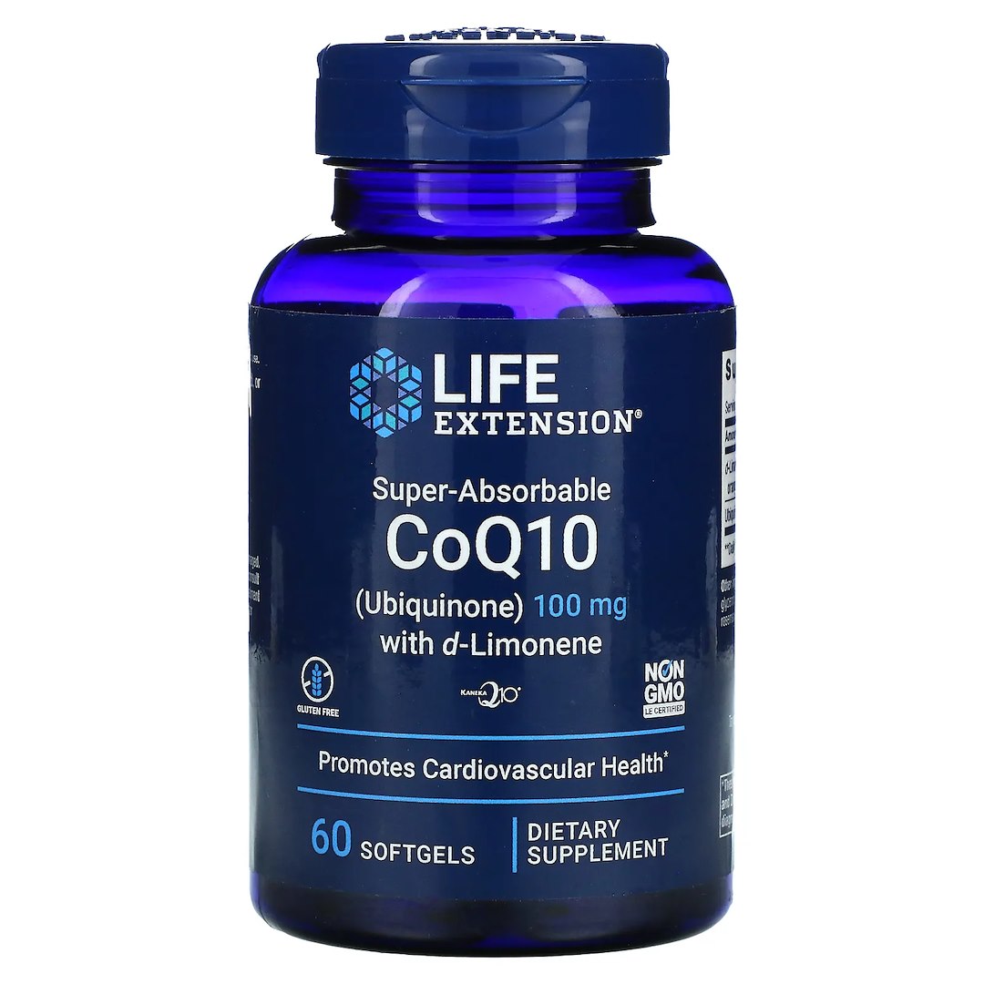 Life Extension Super-Absorbable CoQ10 framsida