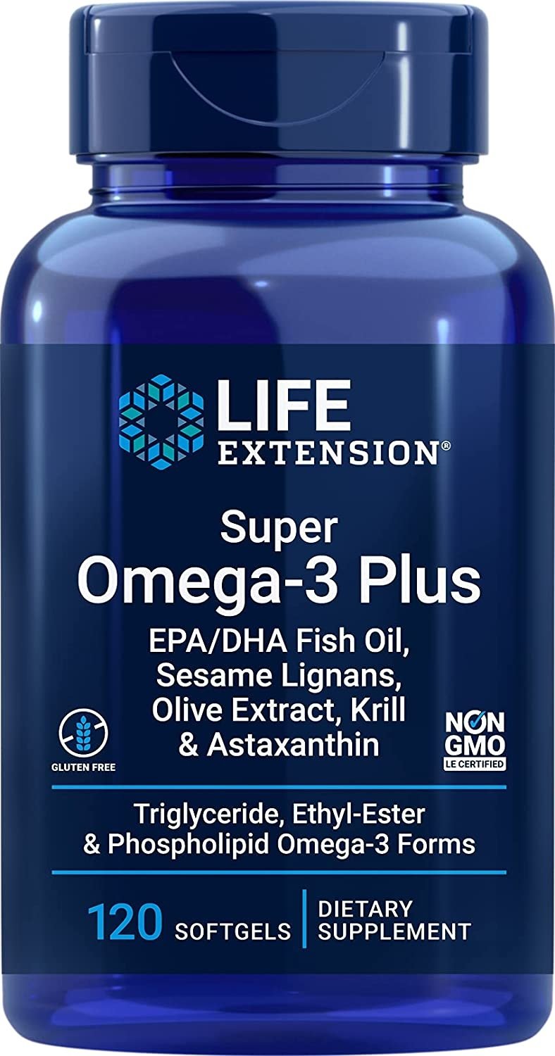 Life Extension - Super Omega-3 Plus - 120 Sgels