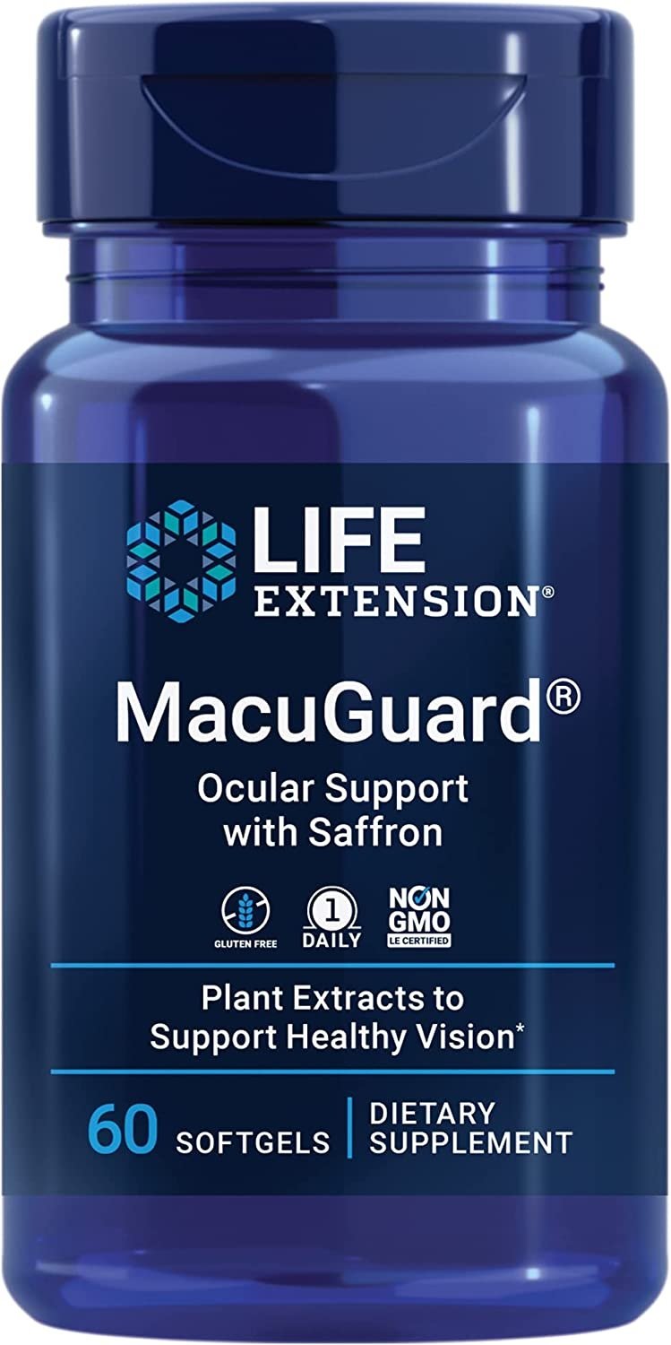 Life Extension - Macuguard Ocular Support With Saffron - 60 Sgels