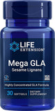 Life Extension Mega Gla Sesame Lignans framsida